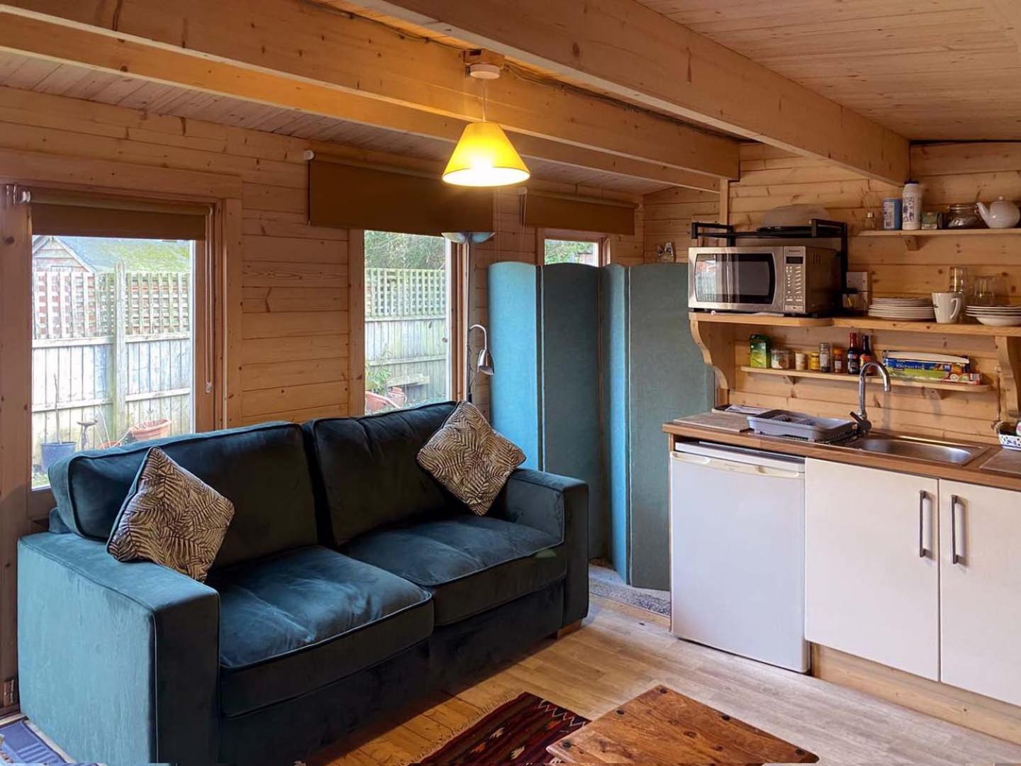 Cosy Garden Log Cabin Salisbury Exterior foto